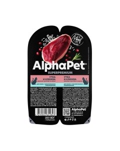 Влажный корм для кошек Alphapet