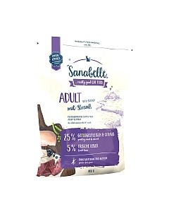 Сухой корм для кошек Sanabelle Adult Ostrich Bosch petfood