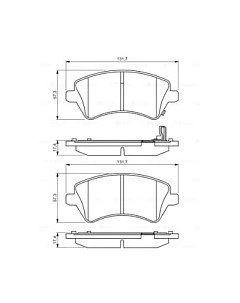 Тормозные колодки Bosch