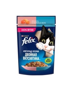 Влажный корм для кошек Felix