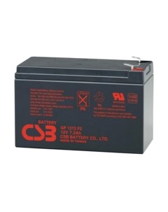 Батарея для ИБП GP 1272 F2 25W 12V/7.2Ah Csb