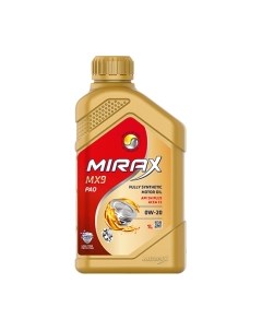 Моторное масло MX9 0W20 С5 SN Plus Mirax