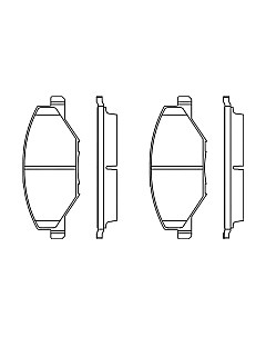 Тормозные колодки Bosch