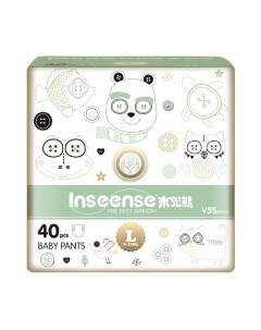 Подгузники-трусики детские V5S L 9-14кг / Ins40green Inseense