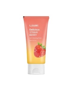 Пенка для умывания Delicious Strawberry Soft Cleansing Foam L.sanic