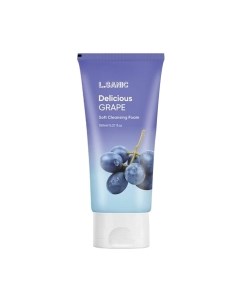 Пенка для умывания Delicious Grape Soft Cleansing Foam L.sanic