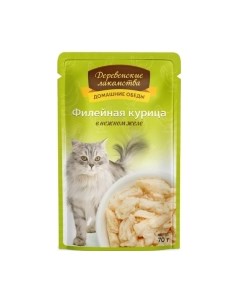 Влажный корм для кошек Деревенские лакомства