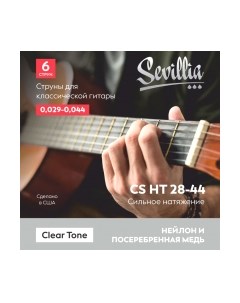 Струна для классической гитары Clear Tone CS HT28-44 Sevillia