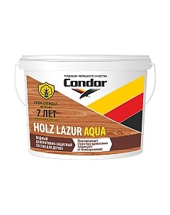 Защитно-декоративный состав Holz Lazur Aqua Condor