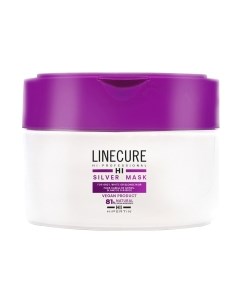 Тонирующая маска для волос Linecure Silver Mask для седых и обесцвеченных волос Hipertin