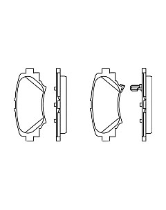 Тормозные колодки Bosch