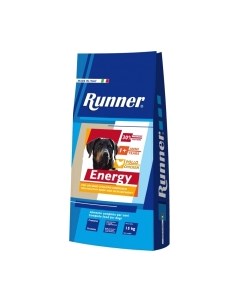 Сухой корм для собак Adult Energy для активных и взрослых собак всех пород Runner