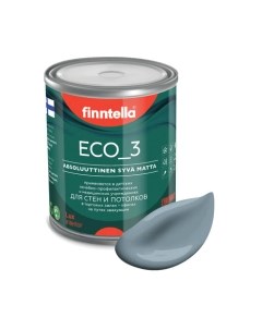 Краска Eco 3 Wash and Clean Harmaa / F-08-1-1-LG276 Finntella