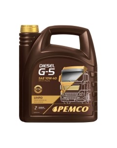 Моторное масло G-5 Diesel 10W40 UHPD / PM0705-5 Pemco