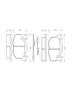 Тормозные колодки Bosch