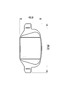 Тормозные колодки Bosch