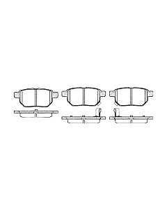 Тормозные колодки 002008SX Stellox