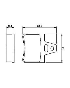 Тормозные колодки 0986460958 Bosch