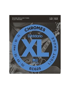 Струны для электрогитары ECG-25 D'addario