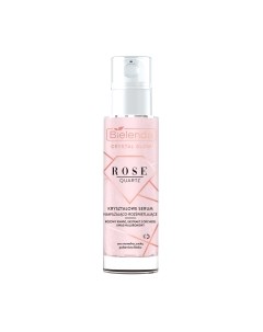 Сыворотка для лица Crystal Glow Rose Quartz Увлажняющая Bielenda