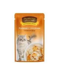 Влажный корм для кошек Деревенские лакомства