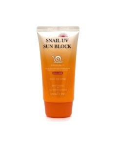 Крем солнцезащитный Snail Uv Sun Block Cream SPF50+ PA++ Jigott