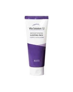 Маска для лица кремовая Vita Solution 12 Brightening Sleeping Pack Jigott