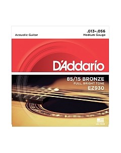 Струны для акустической гитары D'addario