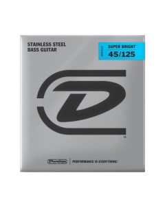 Струны для бас-гитары DBSBS45125 Dunlop manufacturing