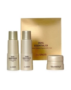 Набор косметики для лица Snail Essential EX Wrinkle Solution Special Gift 3 Set The saem