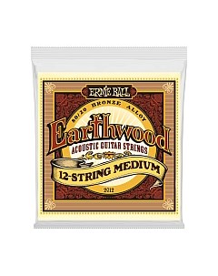 Струны для 12-струнной гитары 2012 Earthwood 11-52 Ernie ball