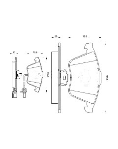 Тормозные колодки Bosch