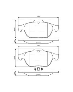 Тормозные колодки Bosch