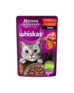 Влажный корм для кошек Whiskas