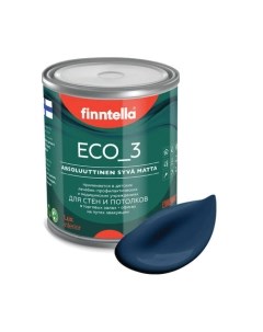 Краска Eco 3 Wash and Clean Keskiyo / F-08-1-1-LG207 Finntella