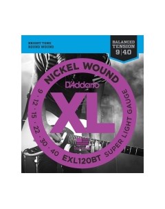 Струны для электрогитары EXL-120BT D'addario