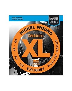 Струны для бас-гитары D'addario