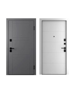 Входная дверь Модель 8 210x90 Black правая Belwooddoors