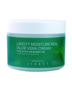 Крем для лица Moisture Real Aloe Vera Cream Jigott