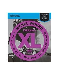 Струны для электрогитары D'addario