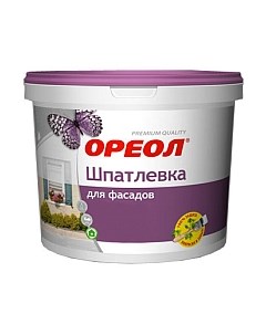 Шпатлевка готовая Ореол