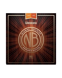 Струны для акустической гитары D'addario