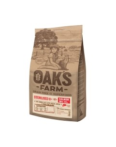 Сухой корм для кошек Oak's farm