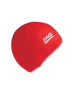 Шапочка для плавания Silicone Cap Red / 300774 Zoggs