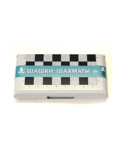 Набор настольных игр Шашки и шахматы / 03885 Десятое королевство