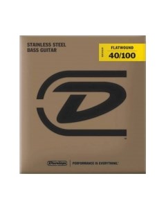 Струны для бас-гитары DBFS40100 40-100 Dunlop manufacturing