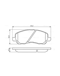 Тормозные колодки Bosch