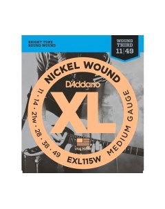 Струны для электрогитары EXL115W D'addario