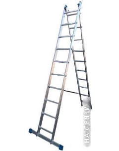 Лестница стремянка Dinko 2х7 ступеней LS 207 Ladderbel