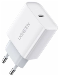 Сетевое зарядное CD137 60450 белый Ugreen